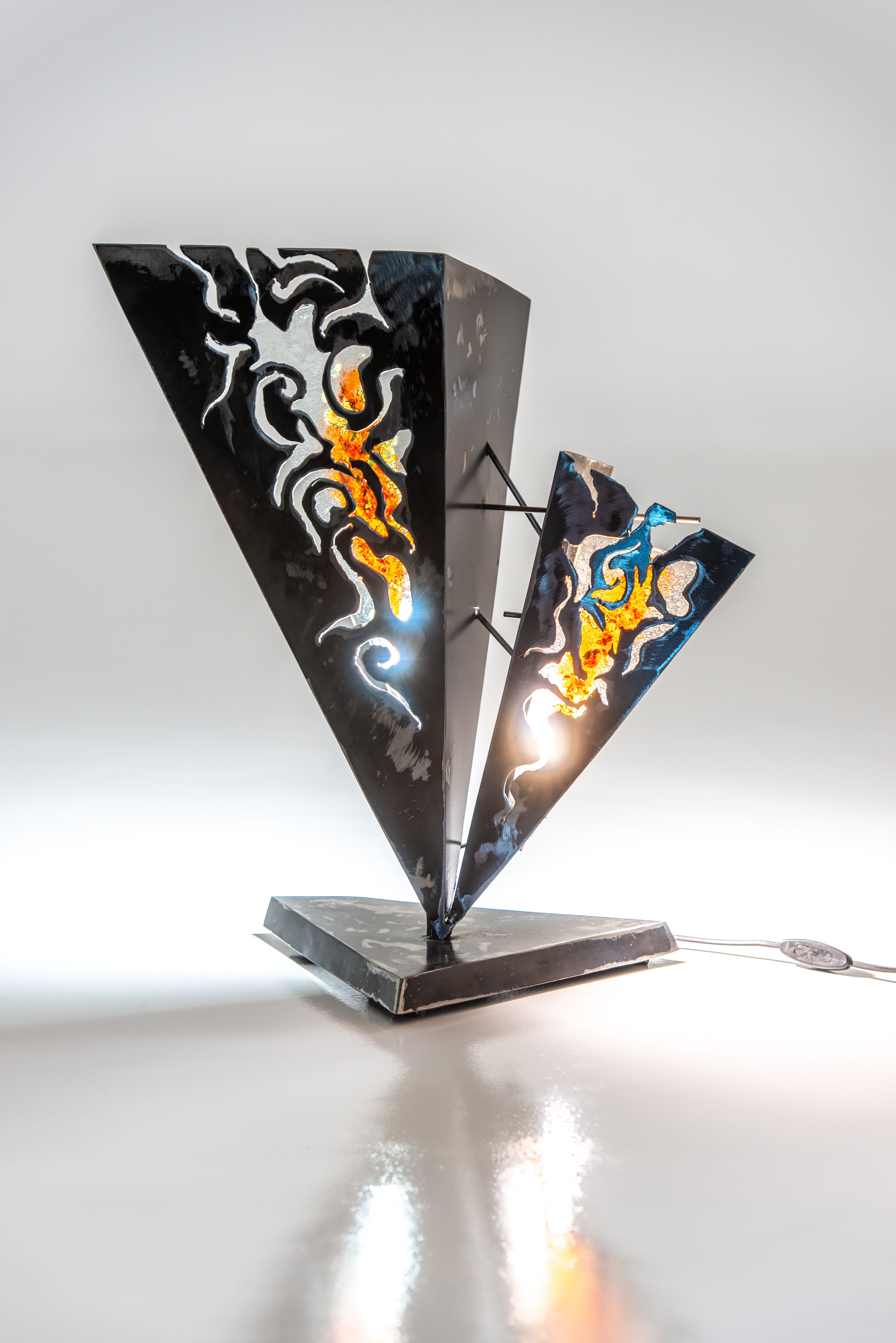Sculpture Koutur d'acier