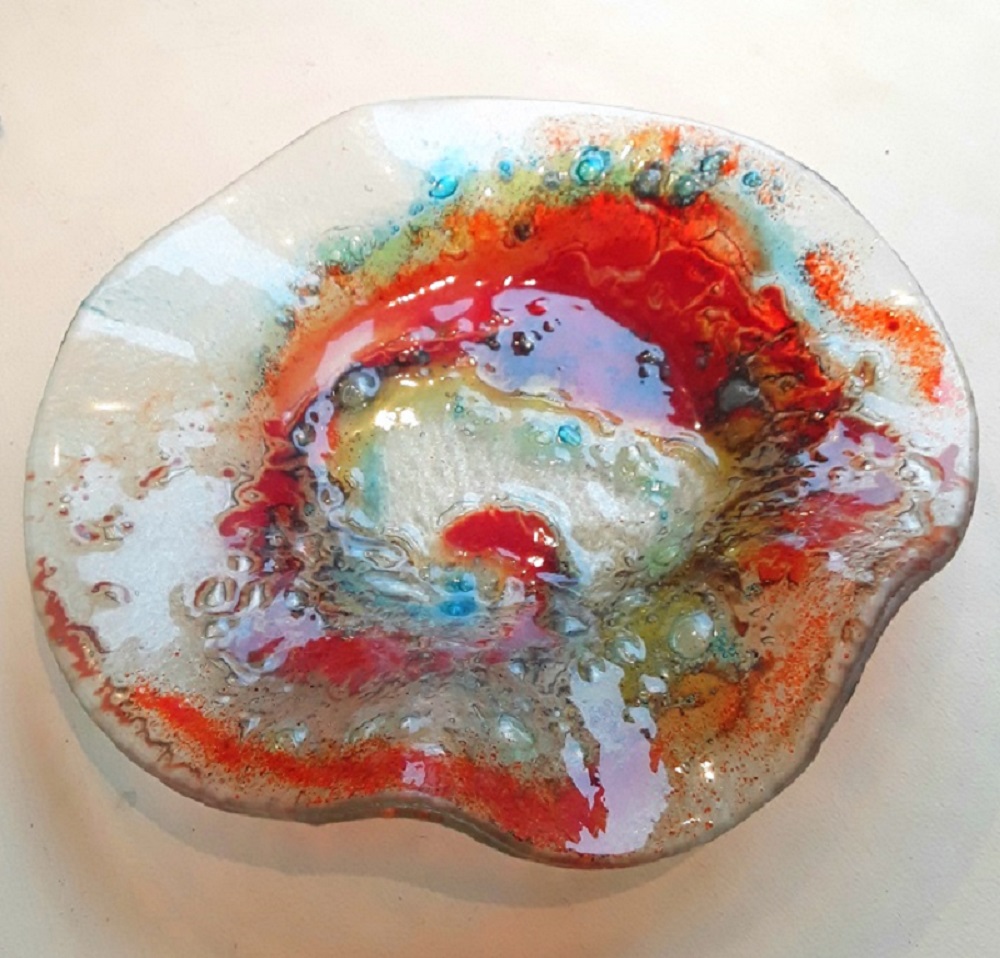 Plat Sphère 2 — Verrerie d'art