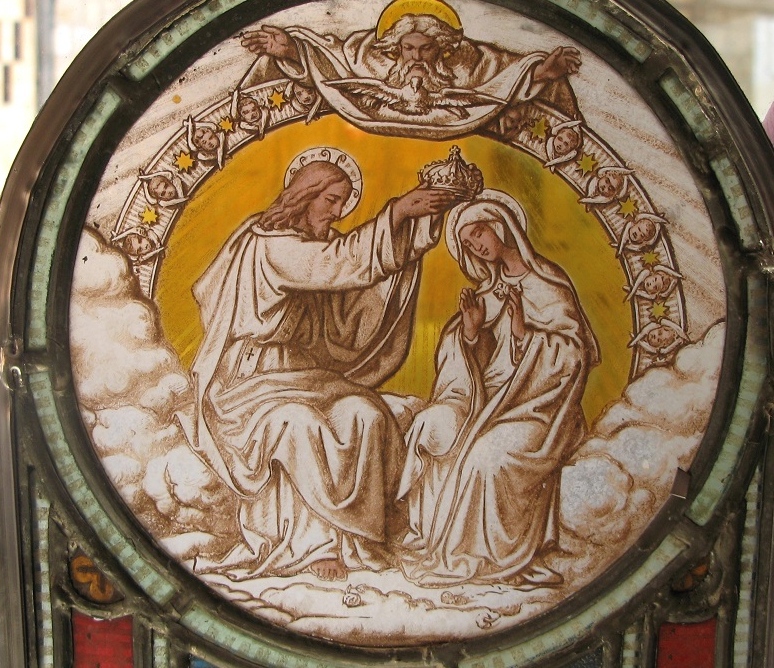 Grisaille sur verre XVIIIe siècle