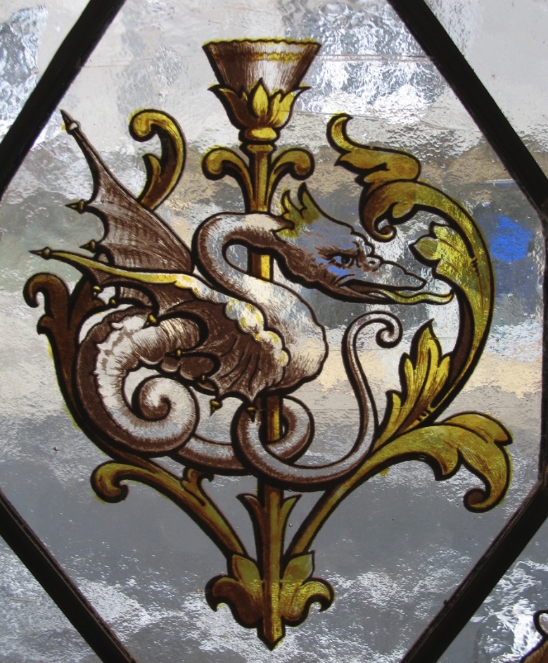 Restauration de motif grisaille 1910