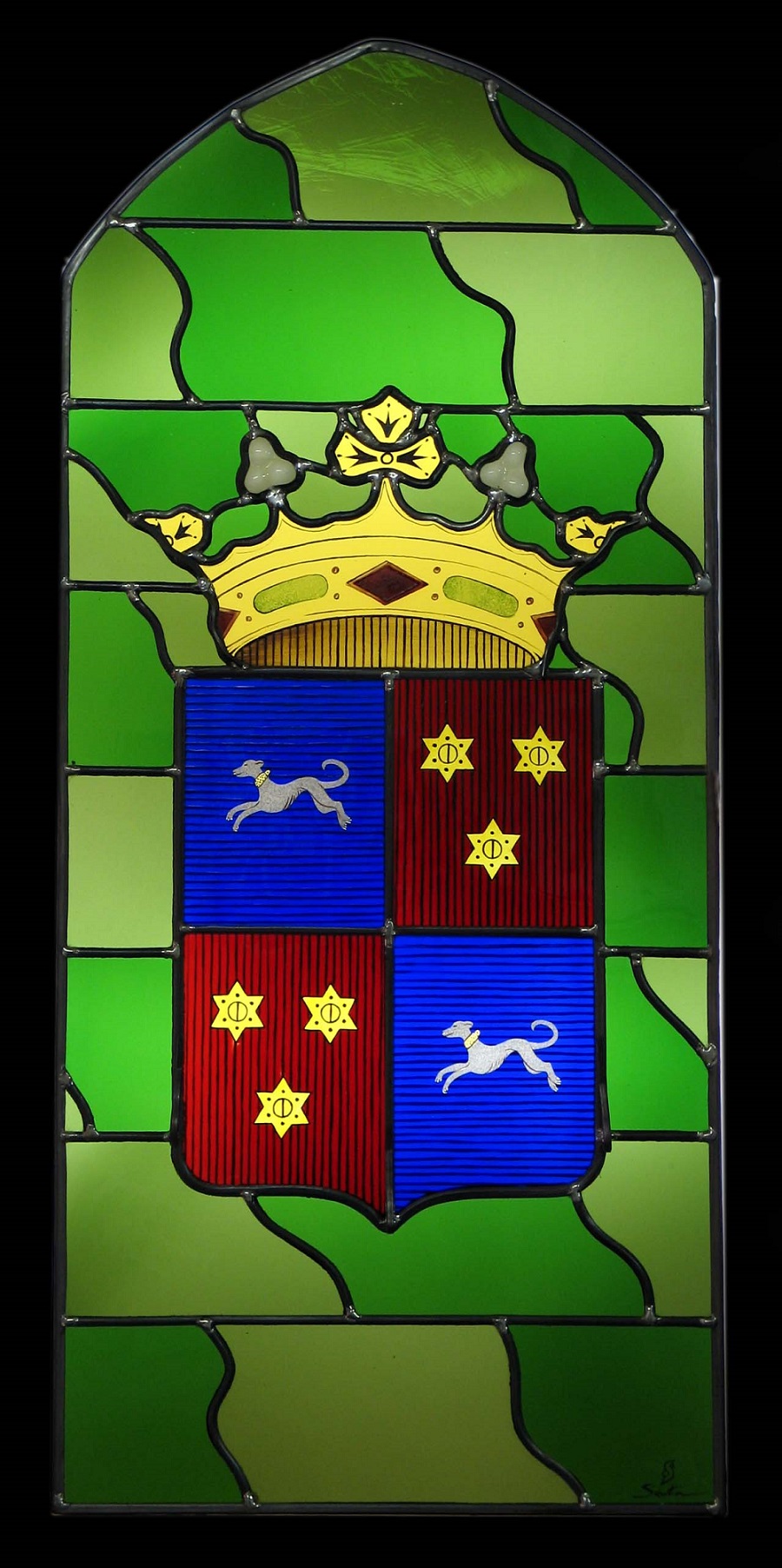Vitrail Blason